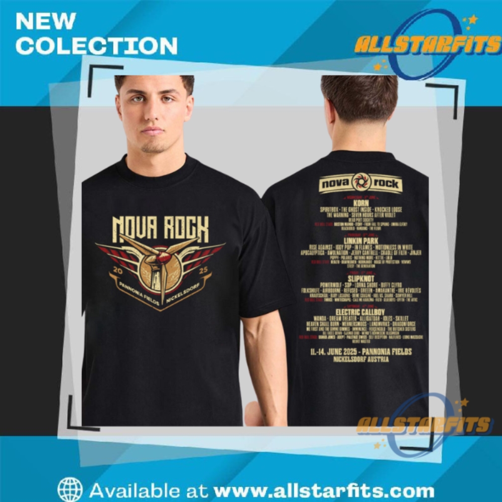 Nova Rock 2025 At Pannonia Fields Shirt allstarfits 1