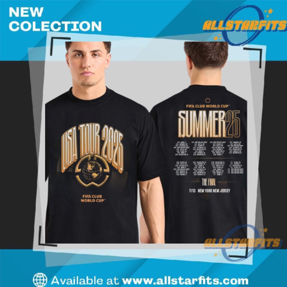 Fifa Club World Cup Usa Tour Summer 2025 The Final Shirt