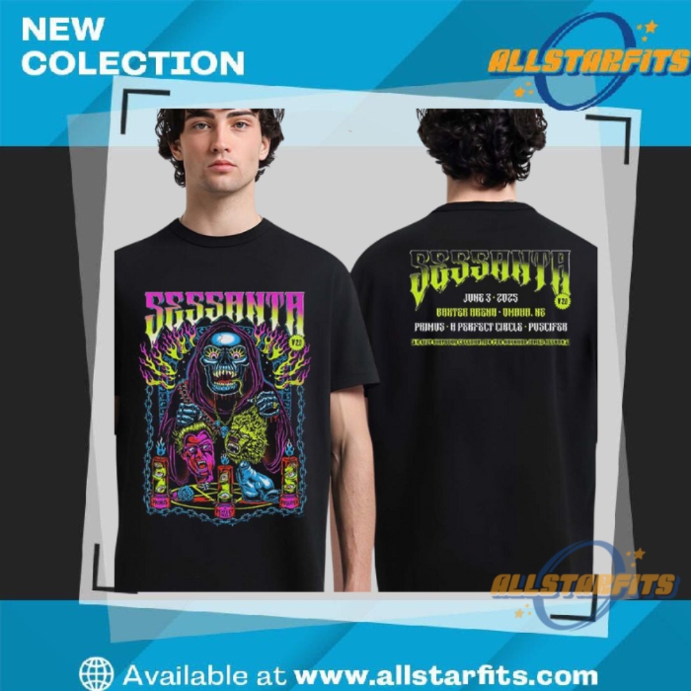Sessanta Omaha Nebraska 2025 Concert Tee At The Baxter Arena Shirt