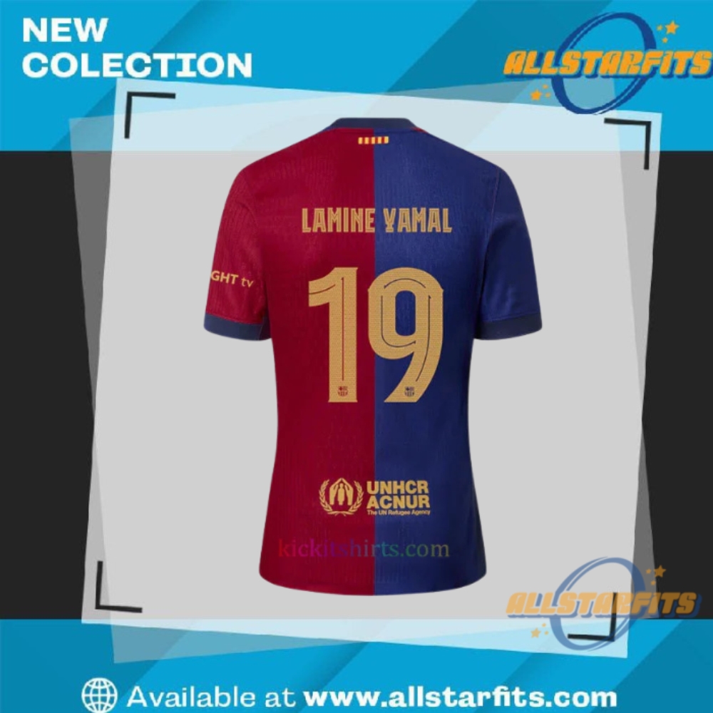 Lamine Yamal Barcelona Home Shirt Stadium Edition Champions League allstarfits 1