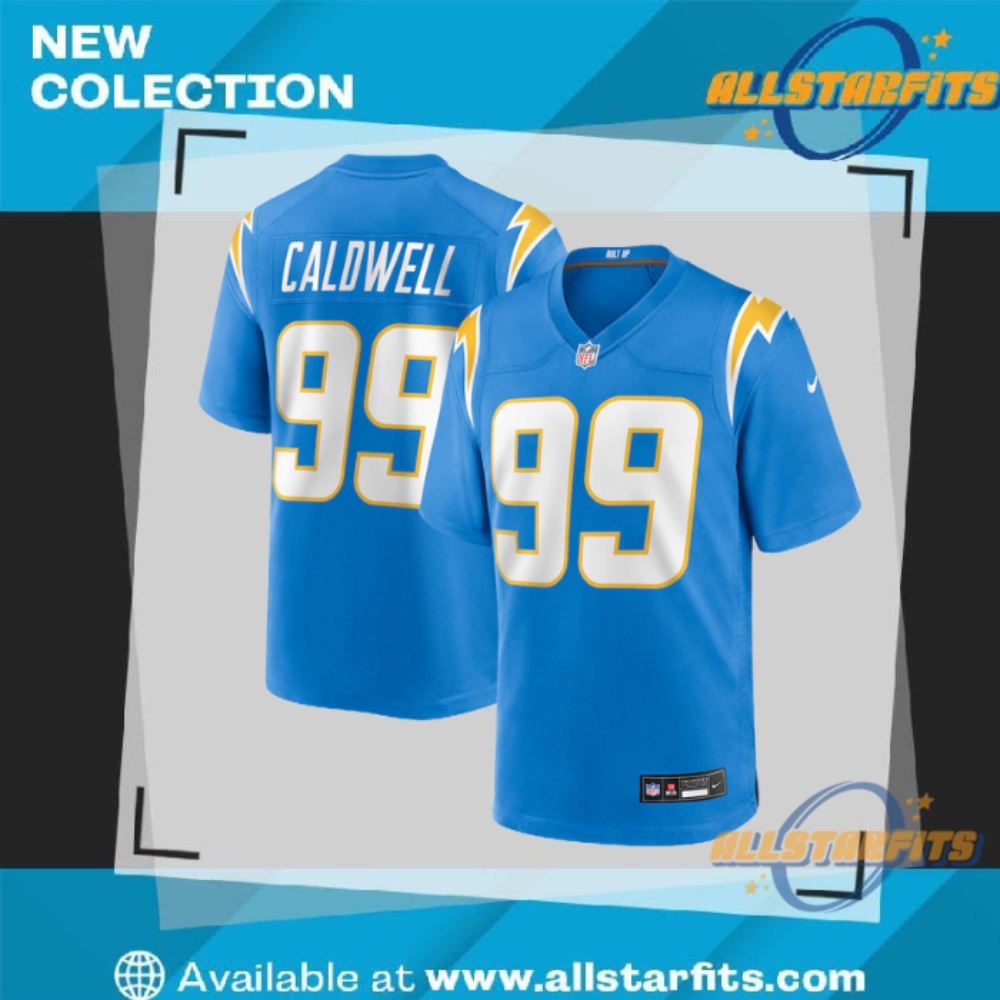 "Top Limited Edition Jerseys for 2023: Soccer and NFL Picks" 11 Jamaree Caldwell Powder Blue Los Angeles Chargers Team Game Jersey