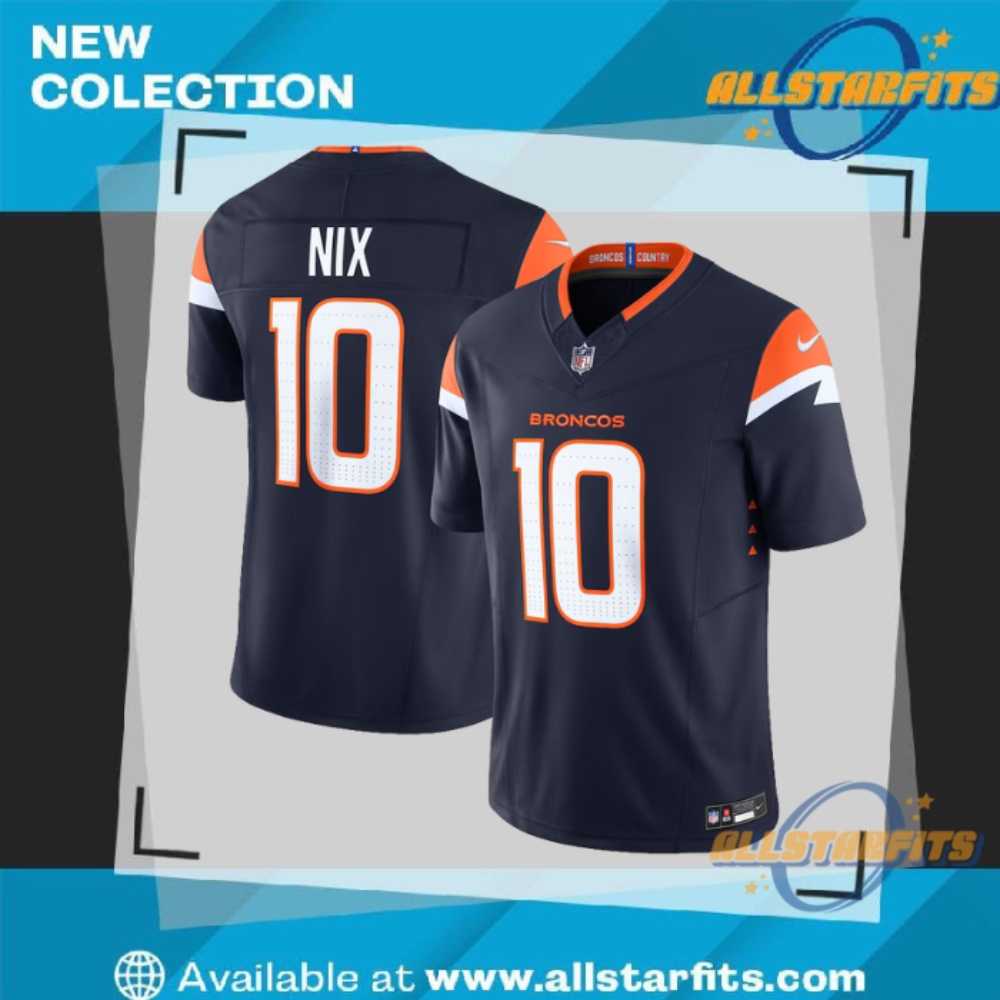 "Top Limited Edition Jerseys for 2023: Soccer and NFL Picks" 12 Bo Nix Navy Denver Broncos Alternate Vapor F.U.S.E. Limited Jersey