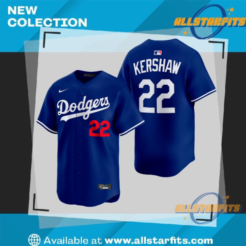 "Top Limited Edition Jerseys for 2023: Soccer and NFL Picks" 20 Clayton Kershaw Los Angeles Dodgers Mlb Limited Jersey