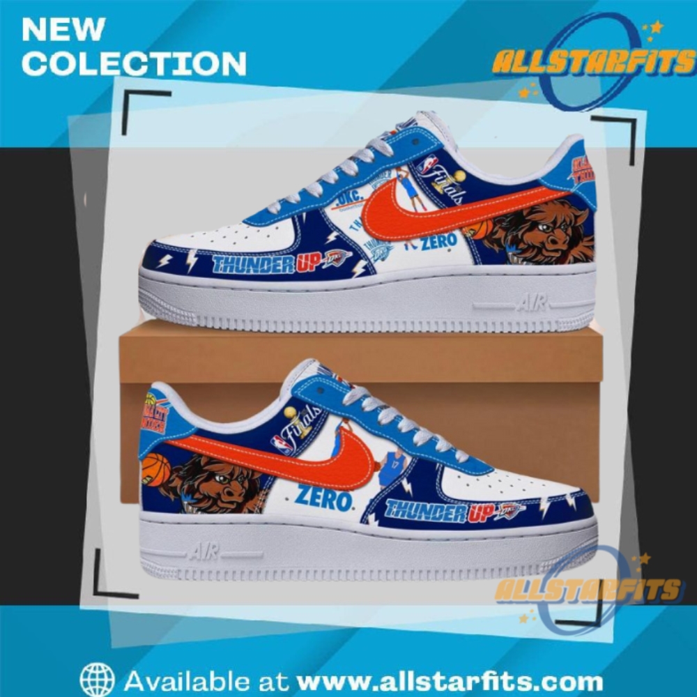 "Must-Have Limited Edition Air Force 1 Sneakers for Collectors 2023" 9 Oklahoma City Thunder Up Performance Nike Air Force 1