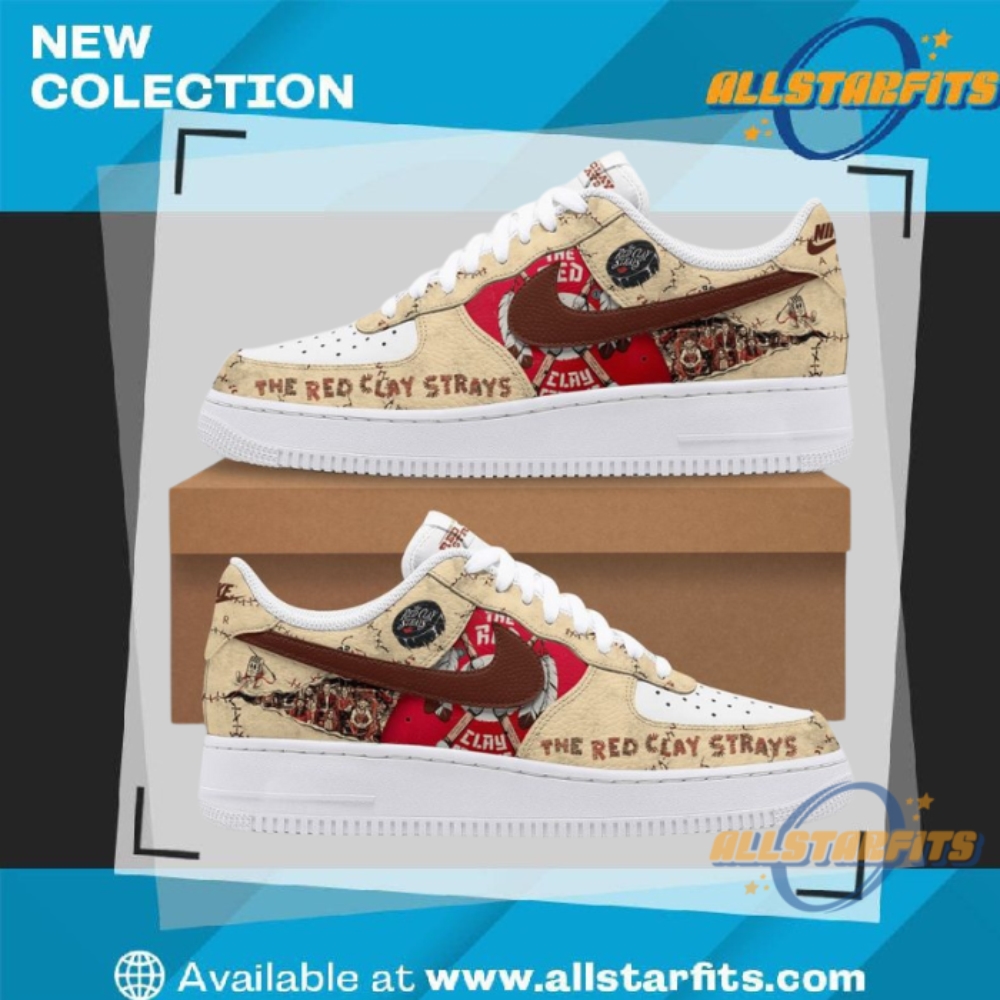 "Must-Have Limited Edition Air Force 1 Sneakers for Collectors 2023" 18 The Red Clay Strays Air Force 1 Sneaker