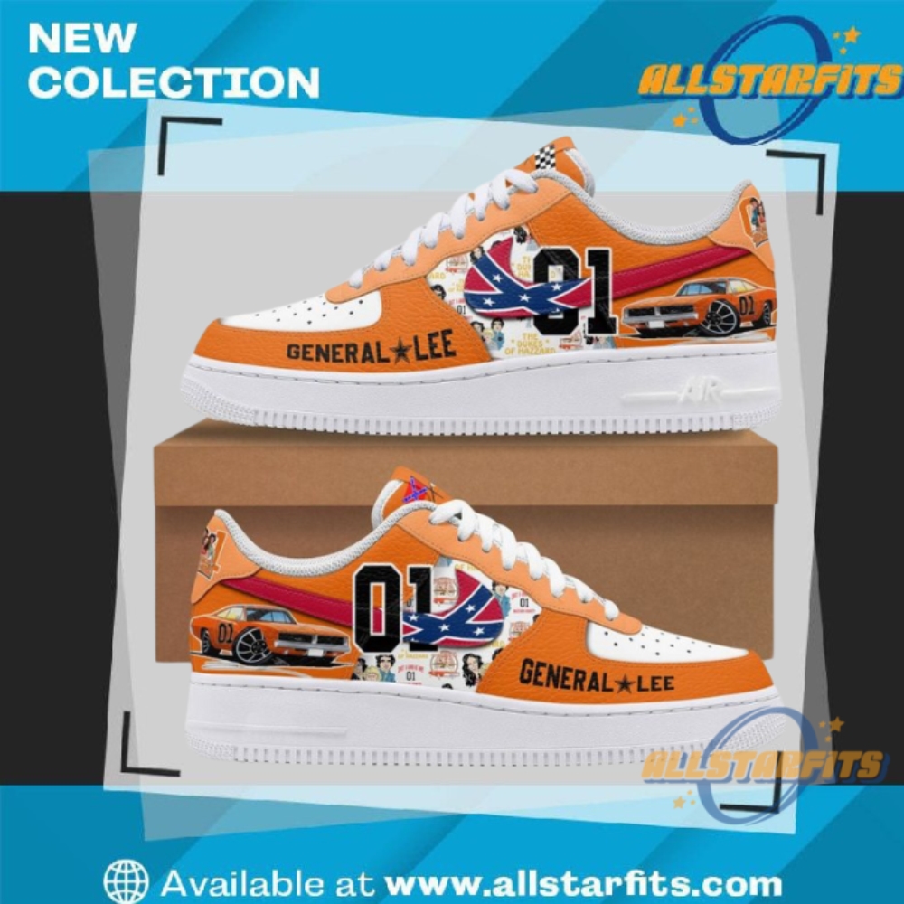 "Must-Have Limited Edition Air Force 1 Sneakers for Collectors 2023" 19 The Dukes Of Hazzard Air Force 1 Sneaker