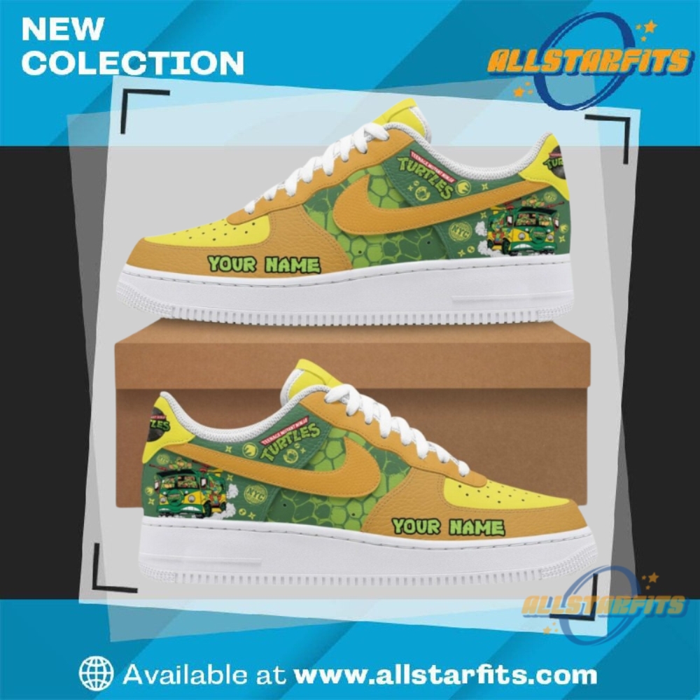 "Top 5 Custom Air Force 1 Shoes for Music Lovers 2025" 14 Teenage Mutant Ninja Turtles Party Wagon Air Force 1 Custom Sneaker 2025