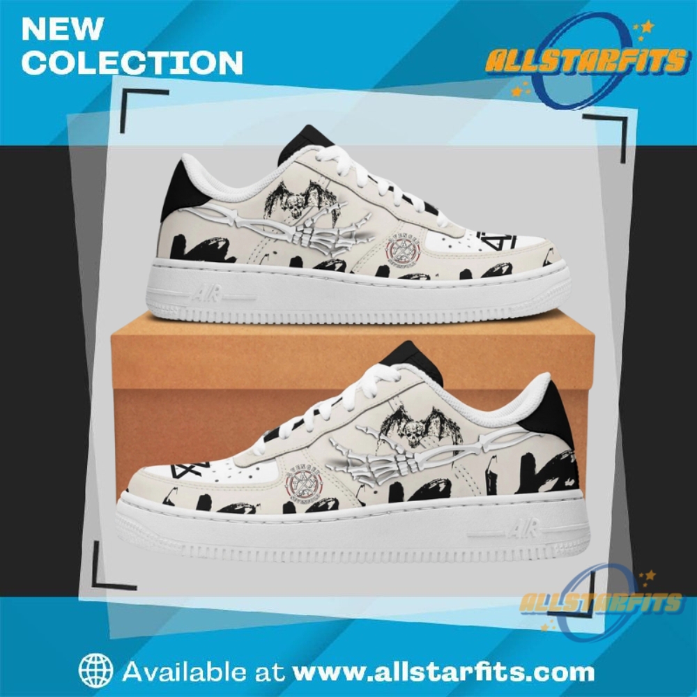 "Top 5 Custom Air Force 1 Shoes for Music Lovers 2025" 16 Avenged Sevenfold Premium Custom Af1 Sneaker Rock Band Edition 2025
