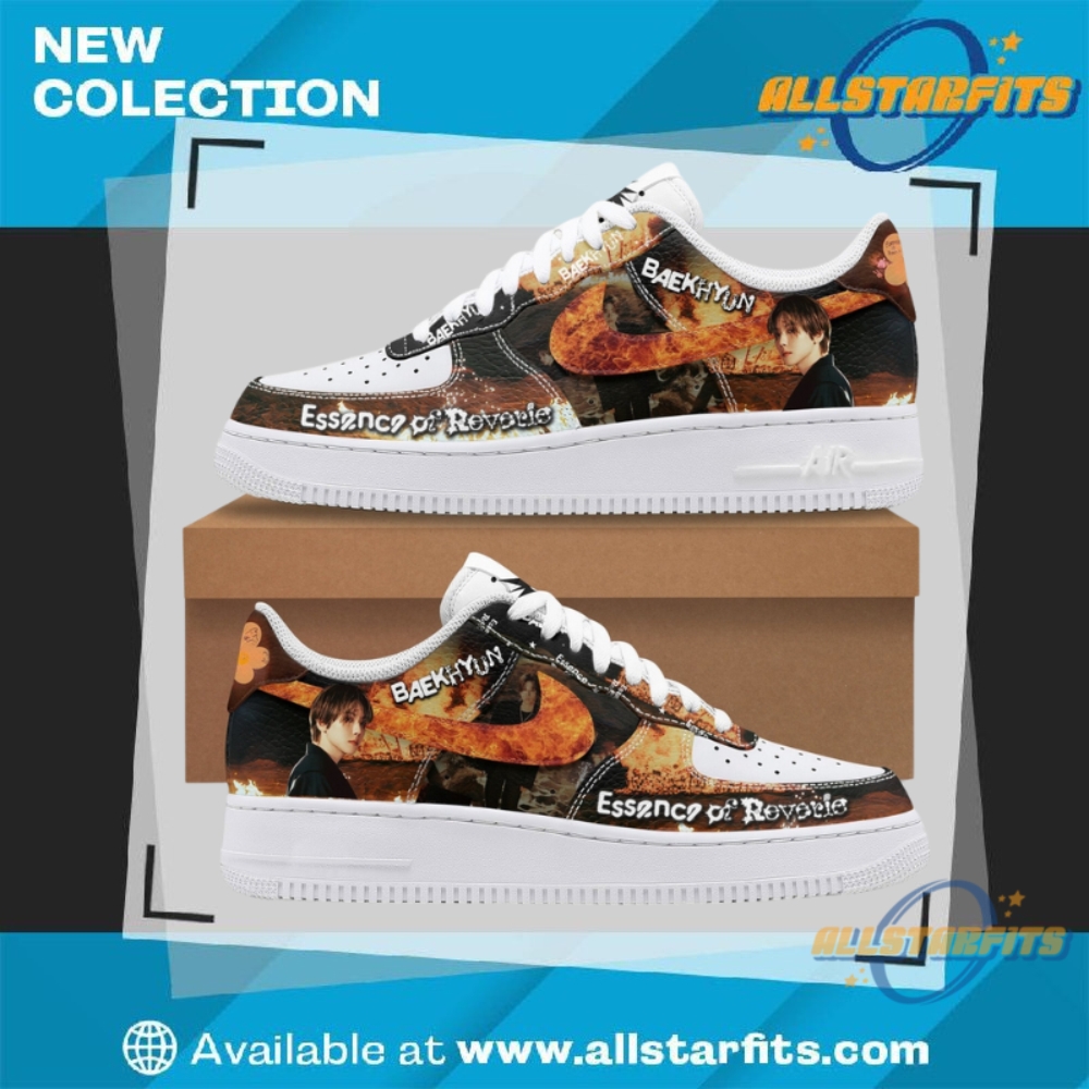 "Top 5 Custom Air Force 1 Shoes for Music Lovers 2025" 19 Baekhyun Essence Of Reverie Limited Edition Air Force 1 Shoes Kpop Style