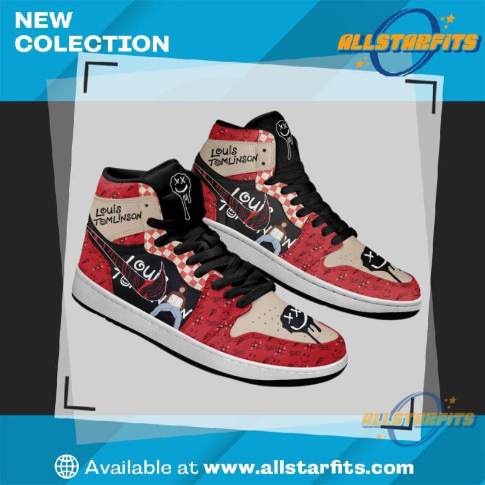"Top 2025 Fashion Picks: Jerseys, Tees, and Custom Sneakers" 7 Louis Tomlinson Air Jordan 1 Sneaker