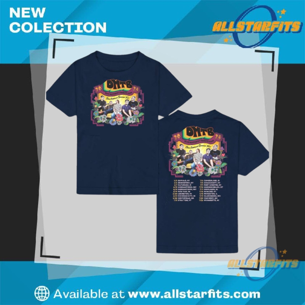 Dave Matthews Tribute Band Suns Embrace Summer Tour 2025 T Shirt allstarfits 1