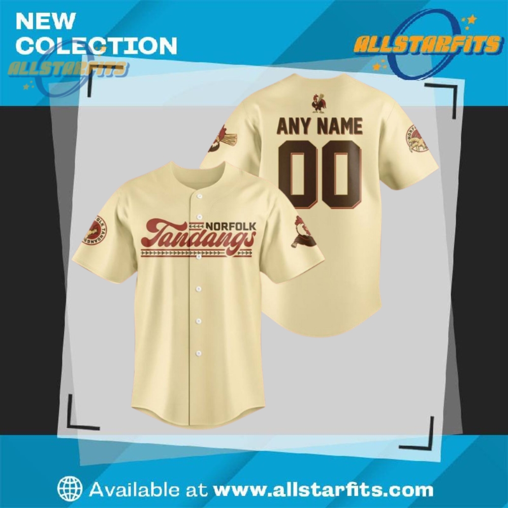 "Top 5 Must-Have Custom Jerseys: Unique Sports and Heritage Styles" 5 Norfolk Tandangs Filipino Heritage Night Personalized Baseball Jersey