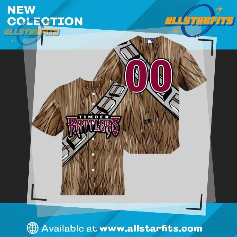 "Top 5 Must-Have Custom Jerseys: Unique Sports and Heritage Styles" 6 Wisconsin Timber Rattlers X Star Wars Night 2025 Custom Baseball Jersey