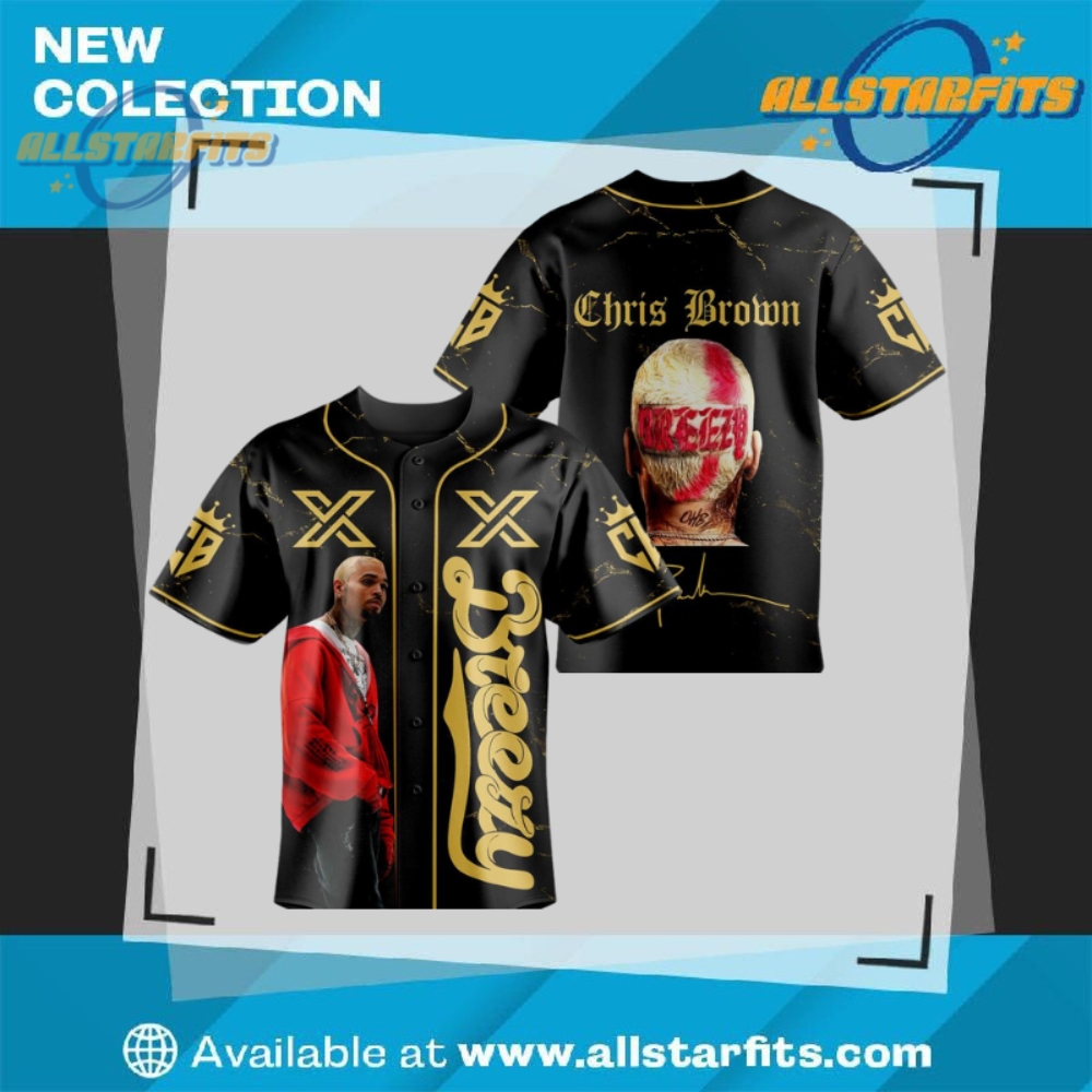 "Top 5 Must-Have Custom Jerseys: Unique Sports and Heritage Styles" 12 Chris Brown Breezy Signature Special Black Baseball Jersey