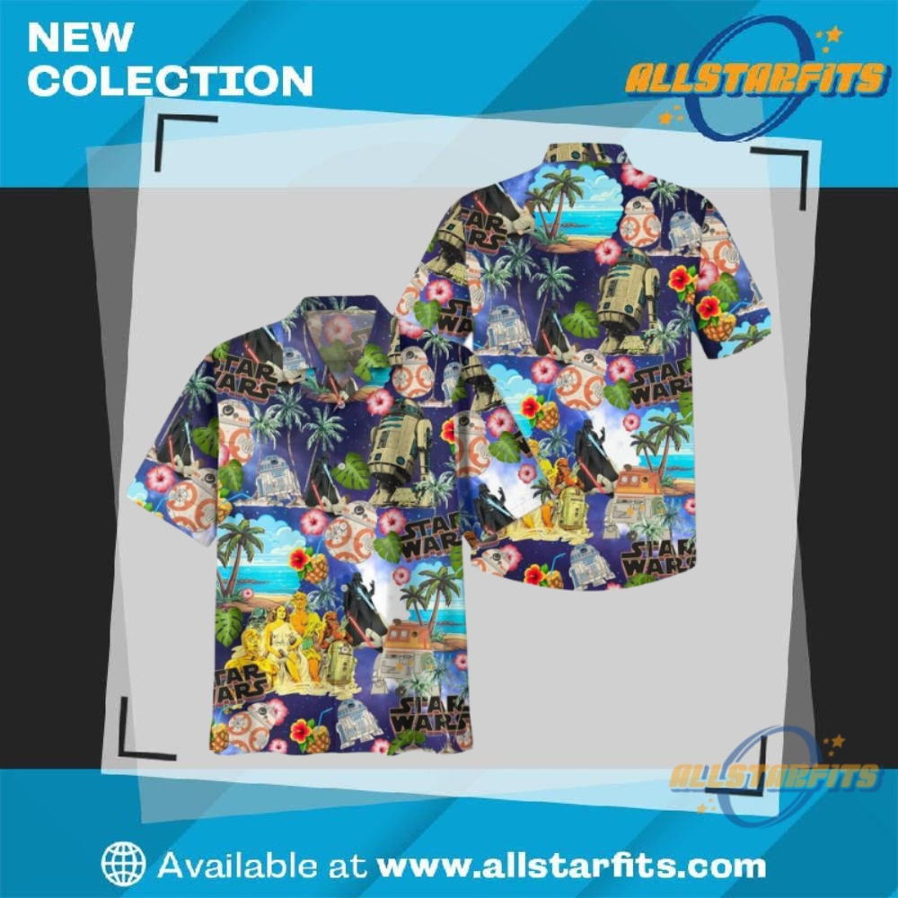 Star War Best Summer Fresh Hawaiian Shirt allstarfits 1