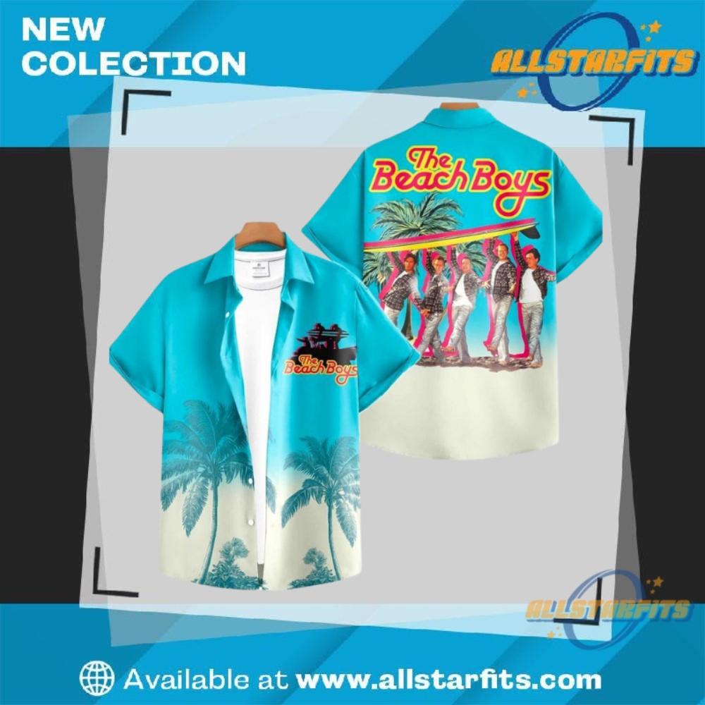 The Beach Boys Summer 2025 Hawaiian Shirt allstarfits 1
