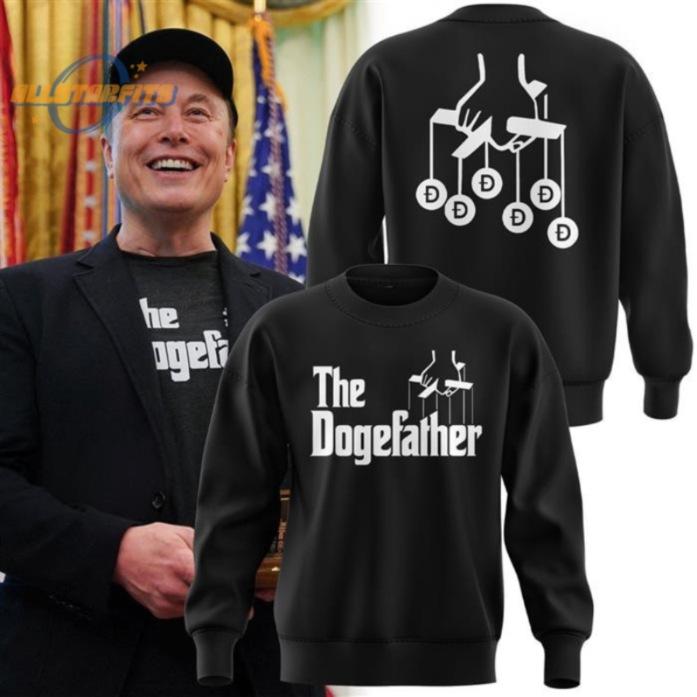 Elon Musk The Dogfather Shirt Hoodie Sweatshirt 3 Elon Musk The DogFather Shirt, Hoodie, Sweatshirt