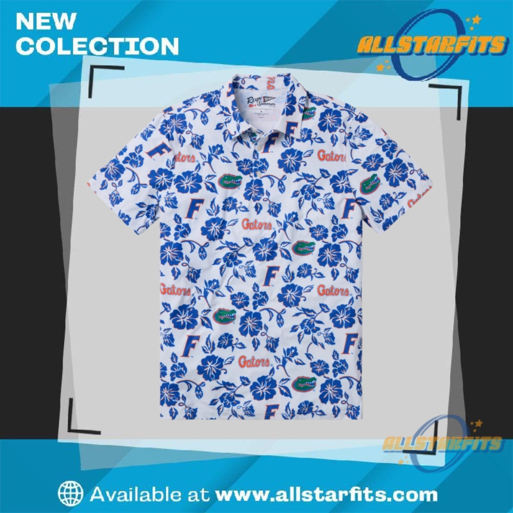 University Of Florida Pua Performance Hawaiian Shirt