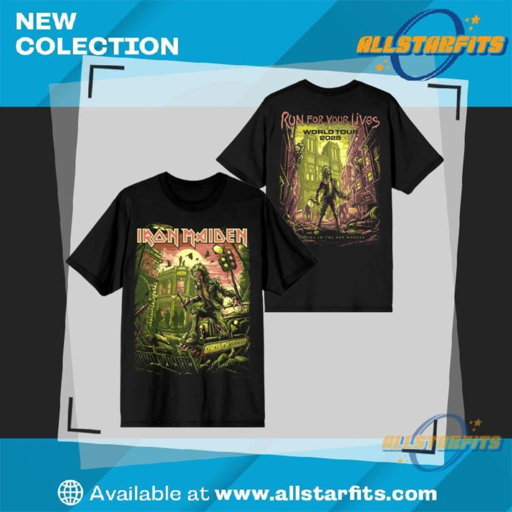 Wrathchild Rue Morgue 2025 Tour Tee