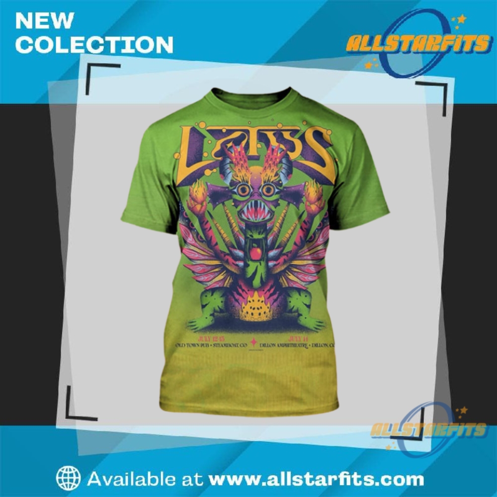 "Must-Have 2025 All Over Print Shirts Featuring Iconic Designs" 12 Lotus Band Colorado Exclusive Poster All Over Print Shirt