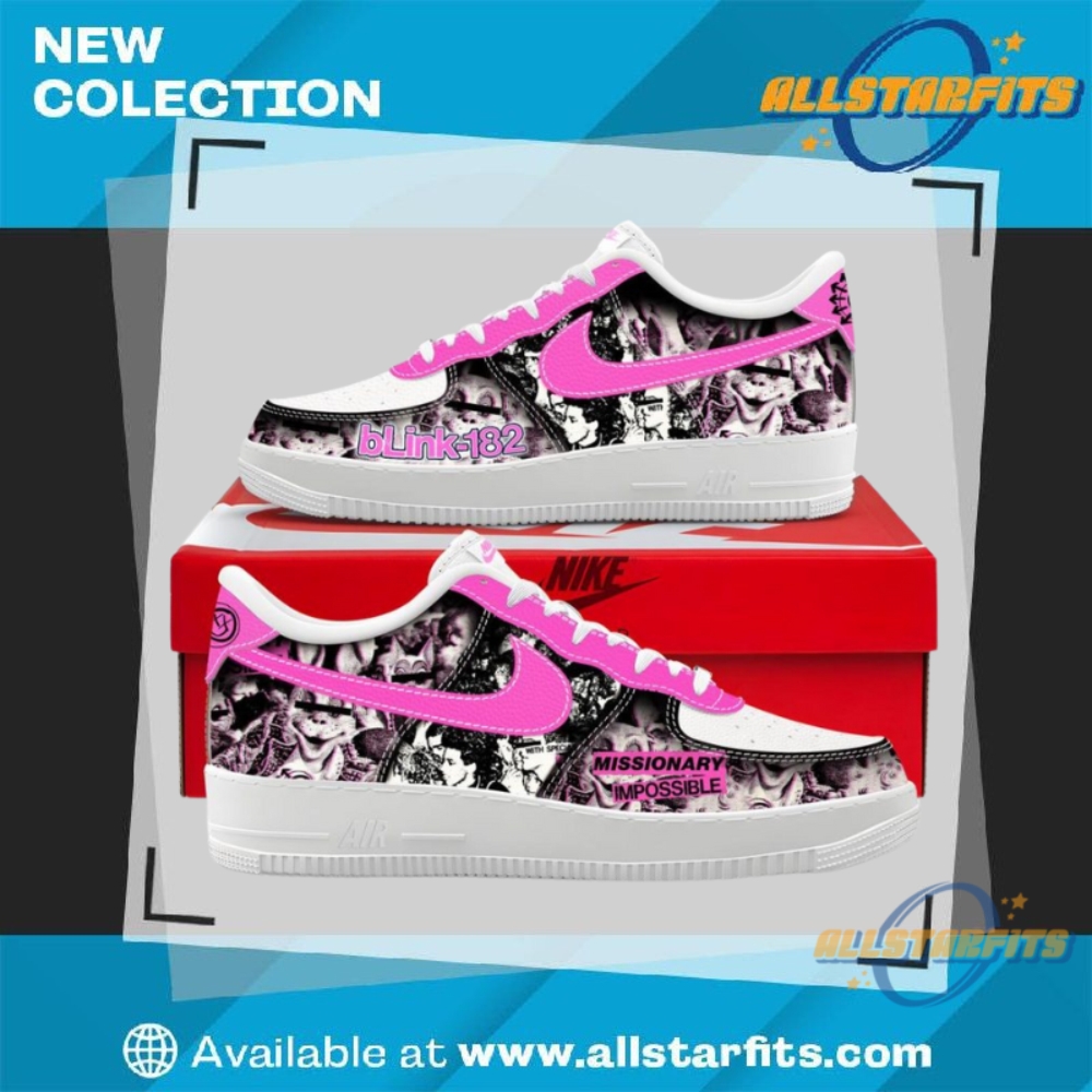 Blink 182 Missionary Impossible Nike Air Force 1