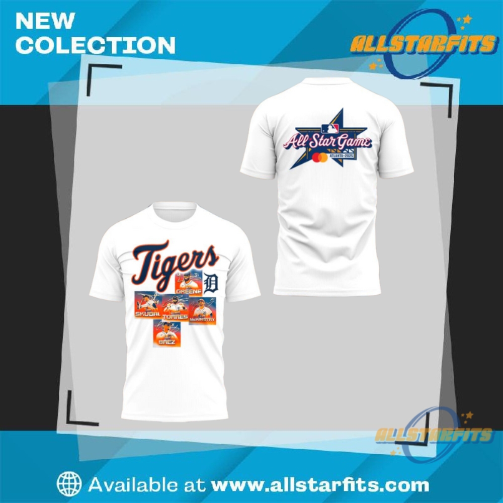 Detroit Tigers All Star Game Atlanta 2025 T Shirt allstarfits 1