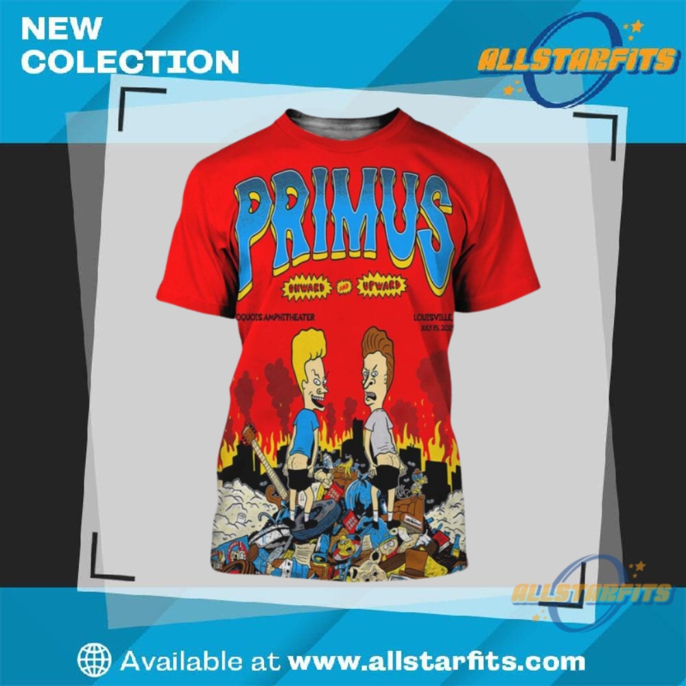 Primus Onward And Upward Louisville 2025 Poster Shirt