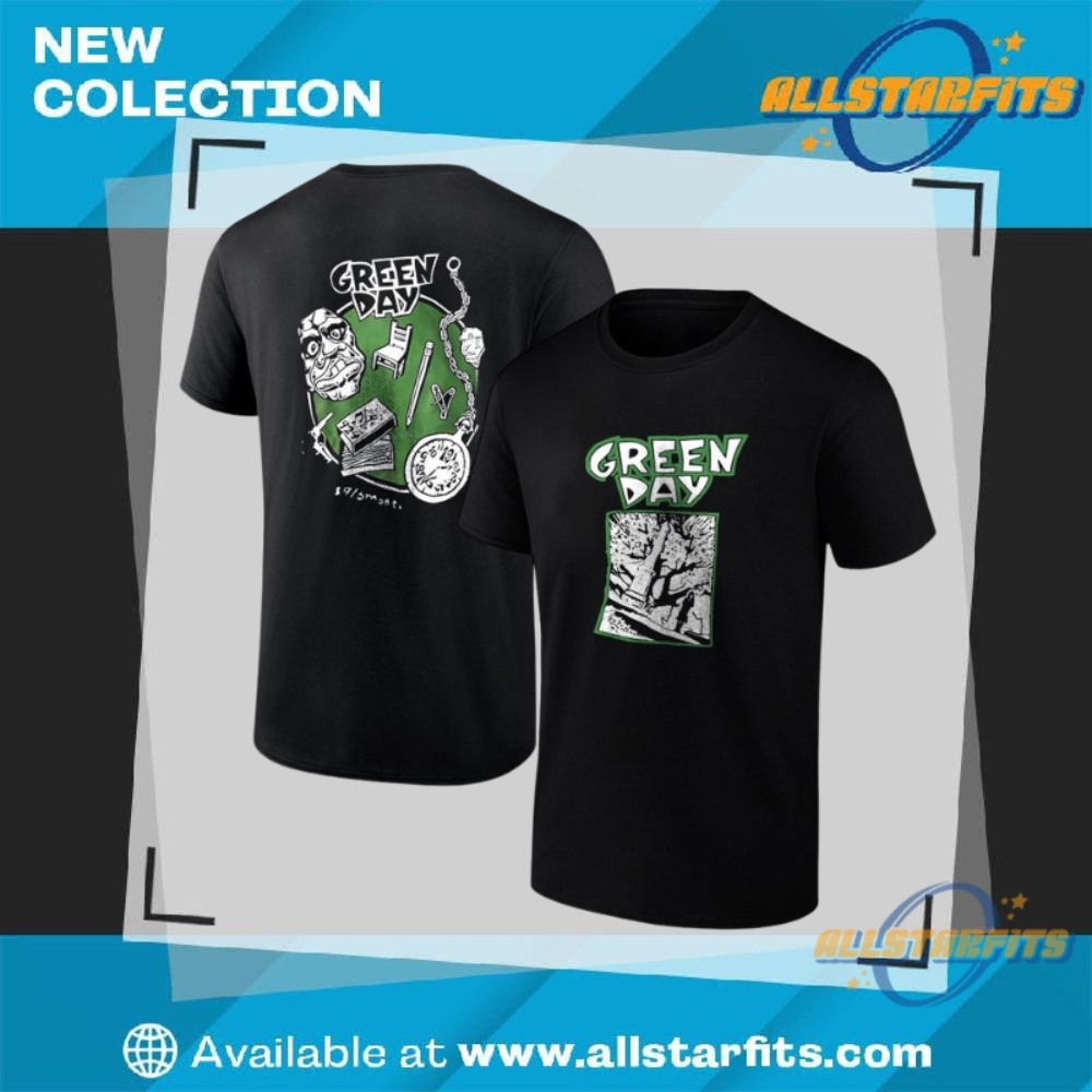 Green Day Classic Logo Band Shirt
