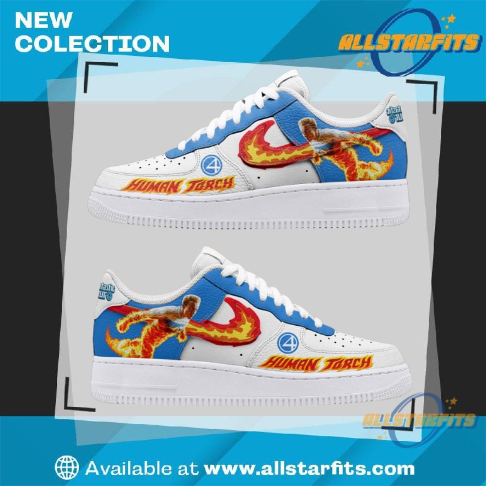 "Ultimate Limited Edition Air Force 1 Sneakers: Top 5 Must-Haves" 11 Human Torch Four First Steps Marvel Air Force Shoes