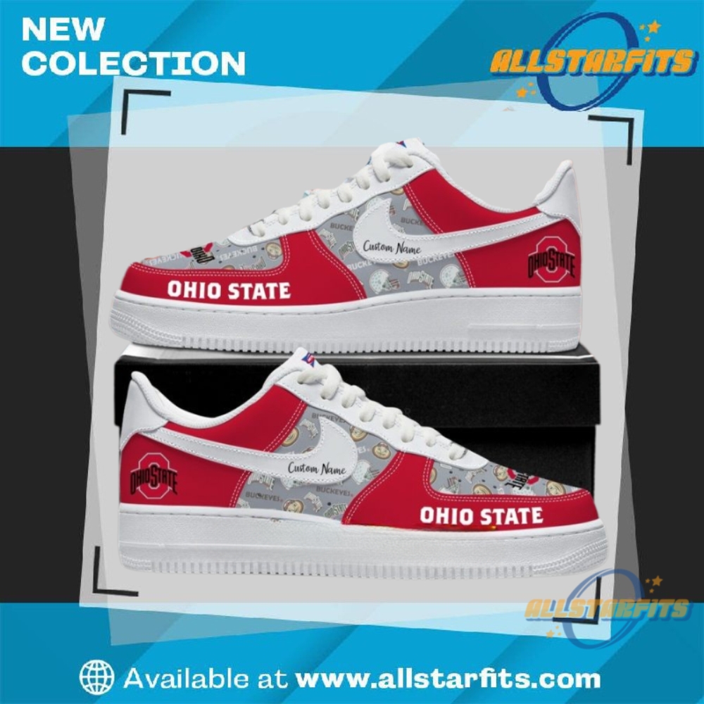 "Ultimate Limited Edition Air Force 1 Sneakers: Top 5 Must-Haves" 14 Ncaa Ohio State Buckeyes Nike Air Force 1 Shoes