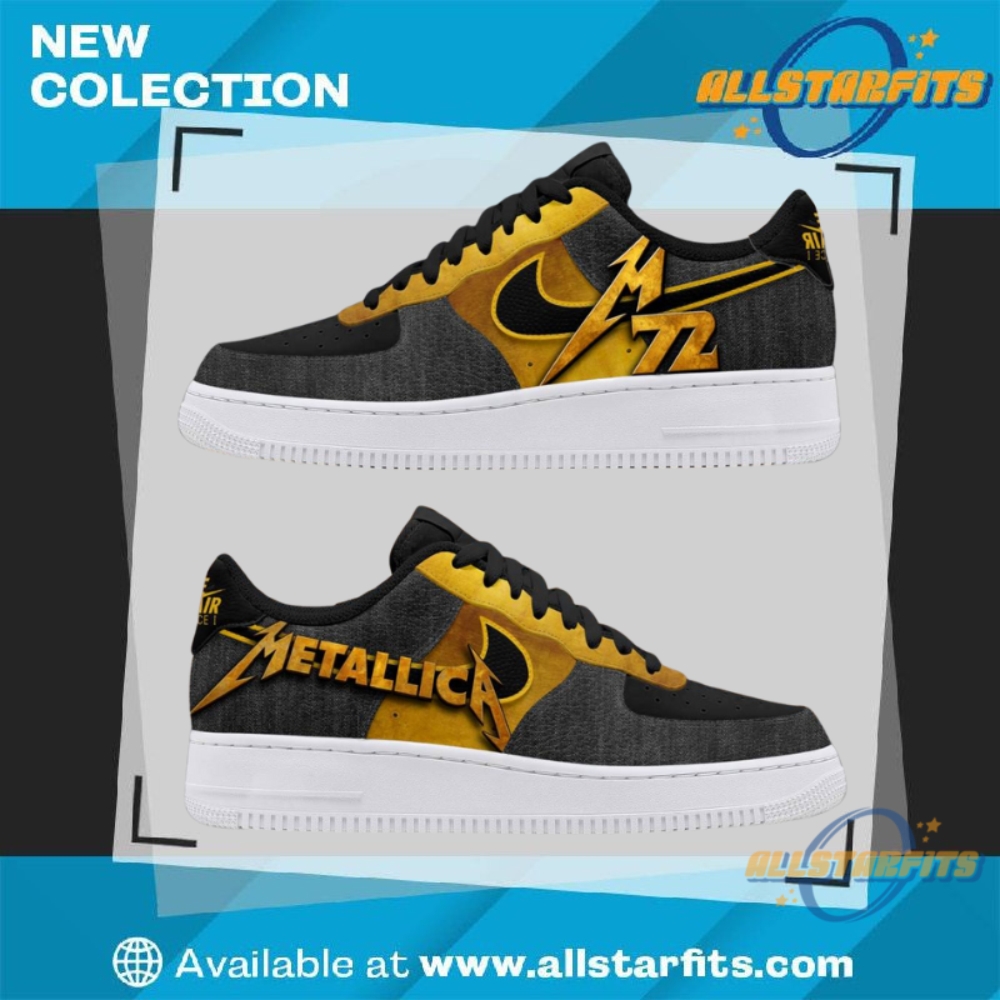 "Ultimate Limited Edition Air Force 1 Sneakers: Top 5 Must-Haves" 17 Metallica M72 Air Force 1 Shoes