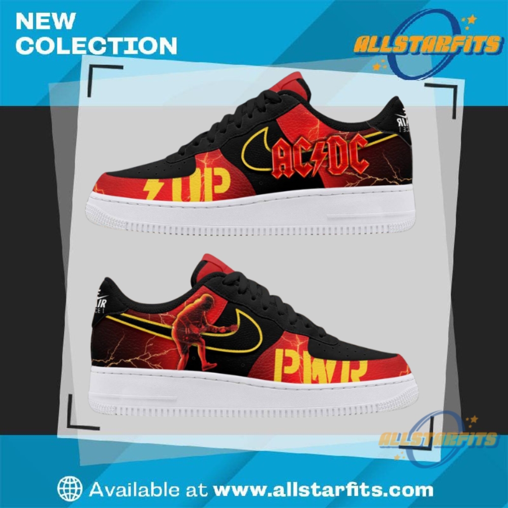"Ultimate Limited Edition Air Force 1 Sneakers: Top 5 Must-Haves" 19 Acdc Pwrup Tour 2025 Lightning Air Force 1 Shoes