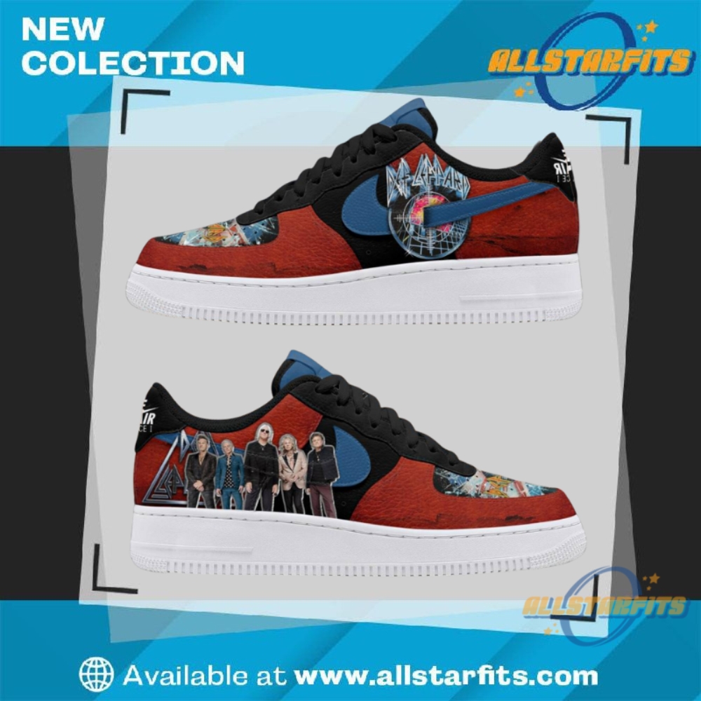 "Ultimate Limited Edition Air Force 1 Sneakers: Top 5 Must-Haves" 20 Def Leppard Pyromania Summer Tour 2025 Air Force 1 Shoes