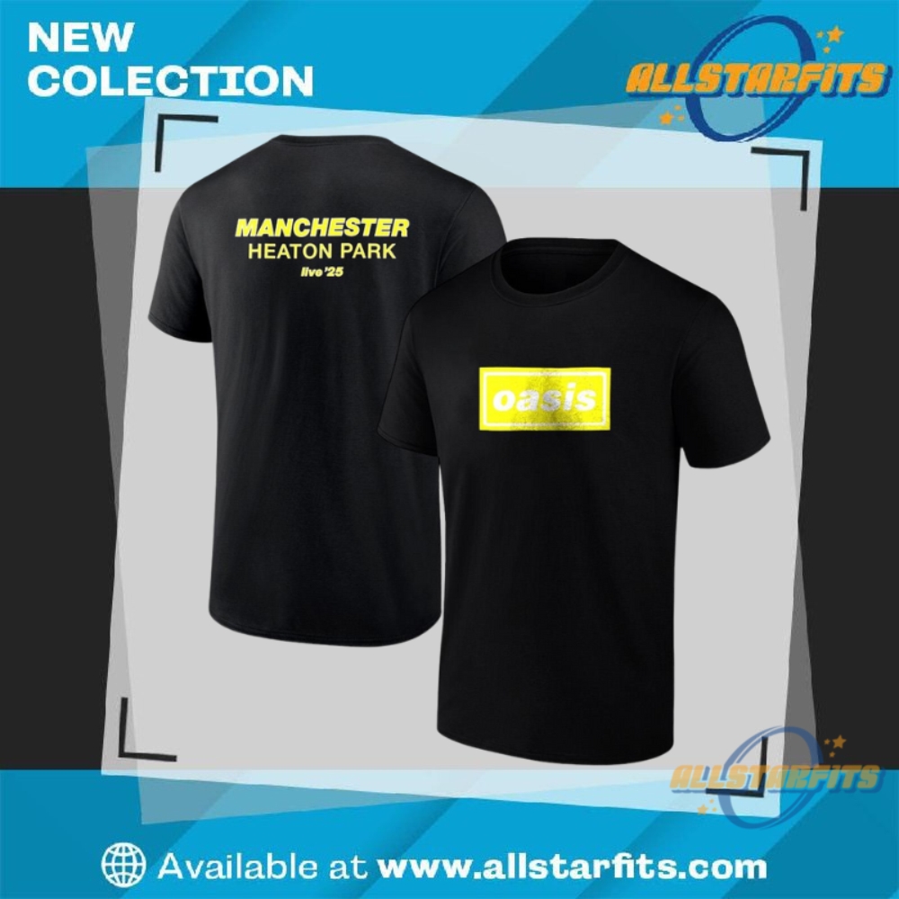 Oasis Manchester Heaton Park Live 2025 Shirt
