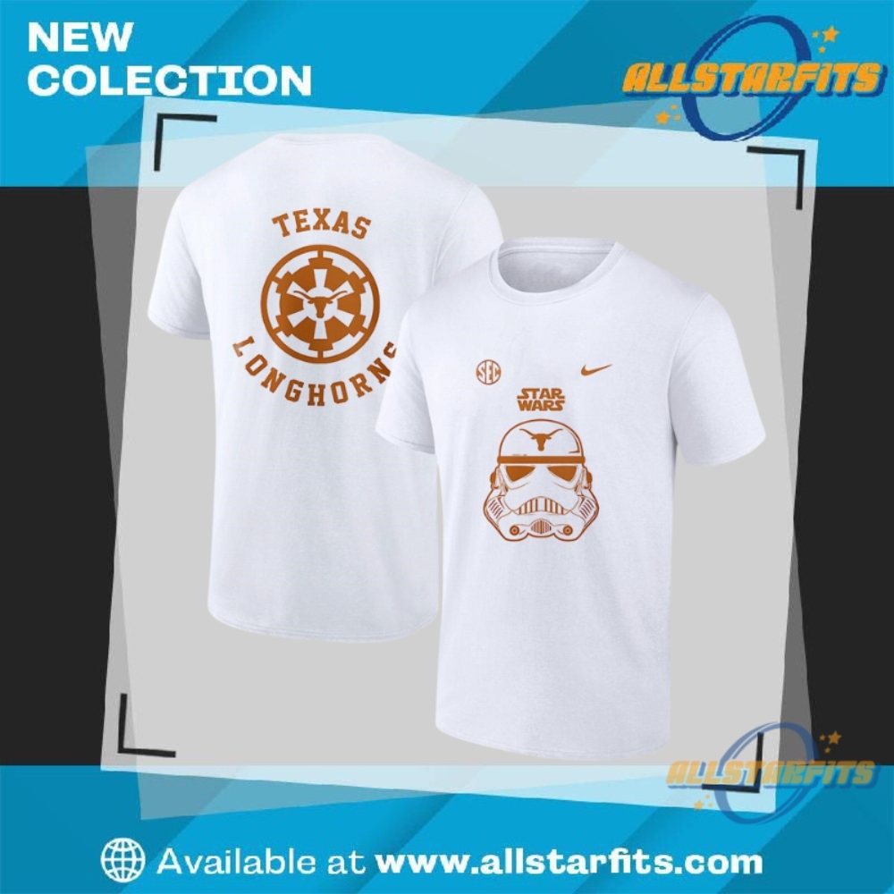 Texas Longhorns Football Star Wars Stormtrooper Shirt