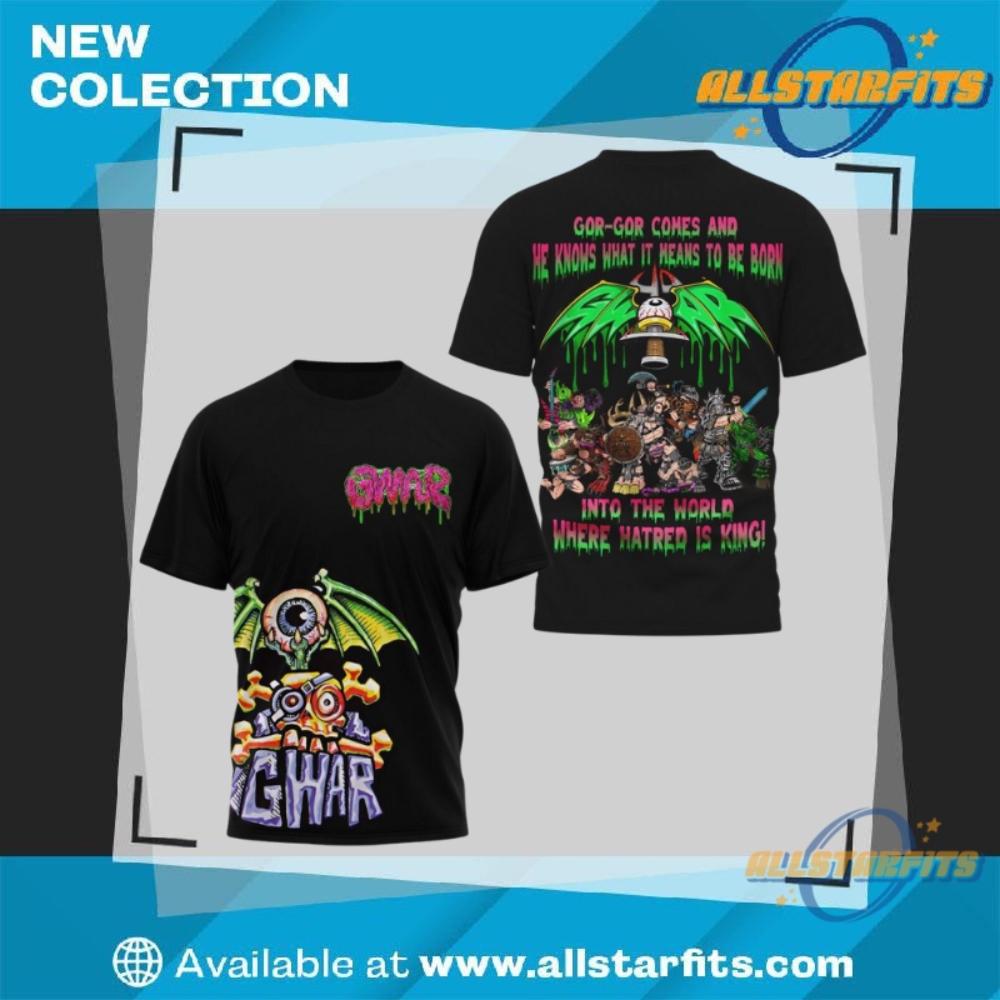 "Top 5 Must-Have Music and Sports T-Shirts for 2025" 4 Gwar Band T Shirt