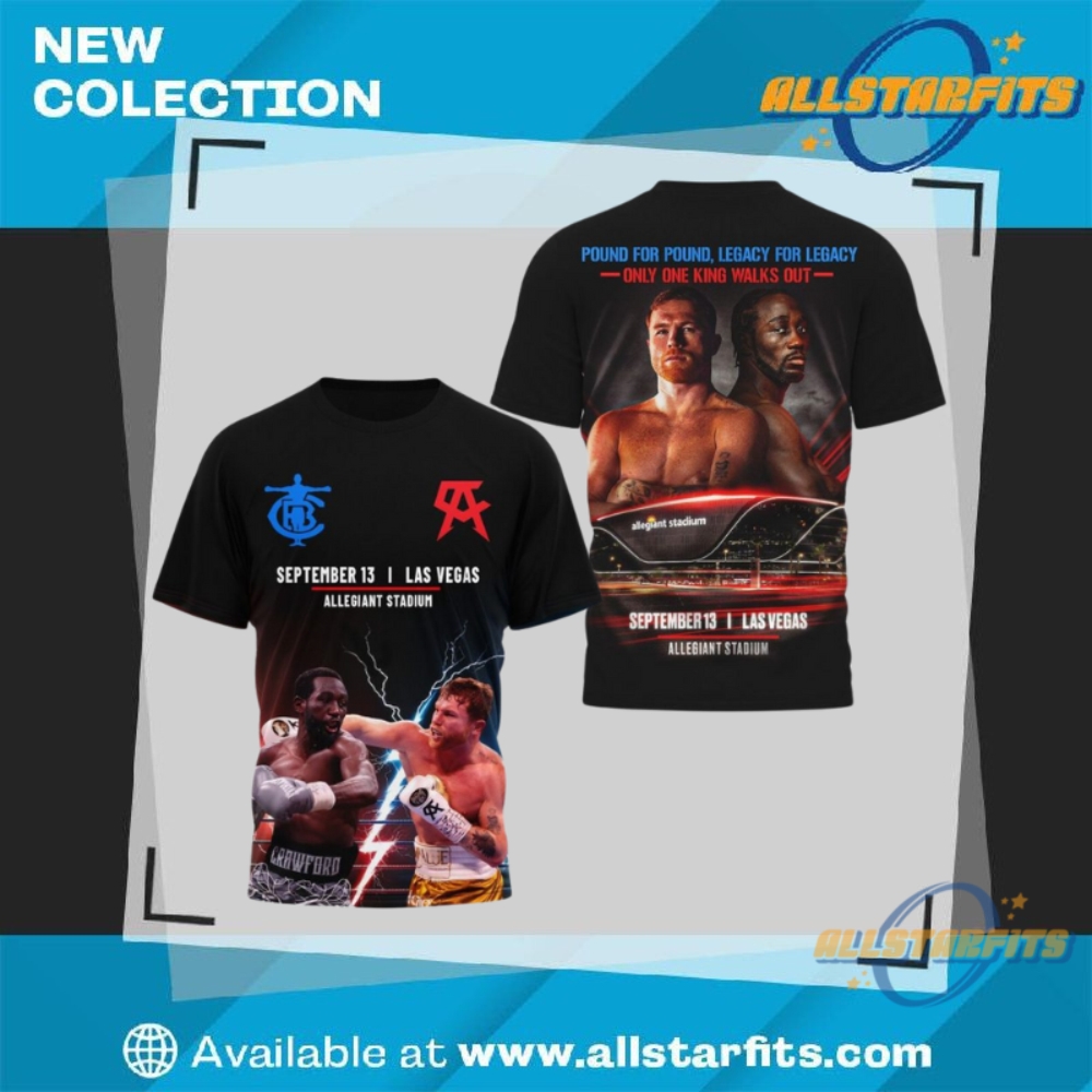 "Top 5 Must-Have Music and Sports T-Shirts for 2025" 9 Canelo Vs Crawford T Shirt