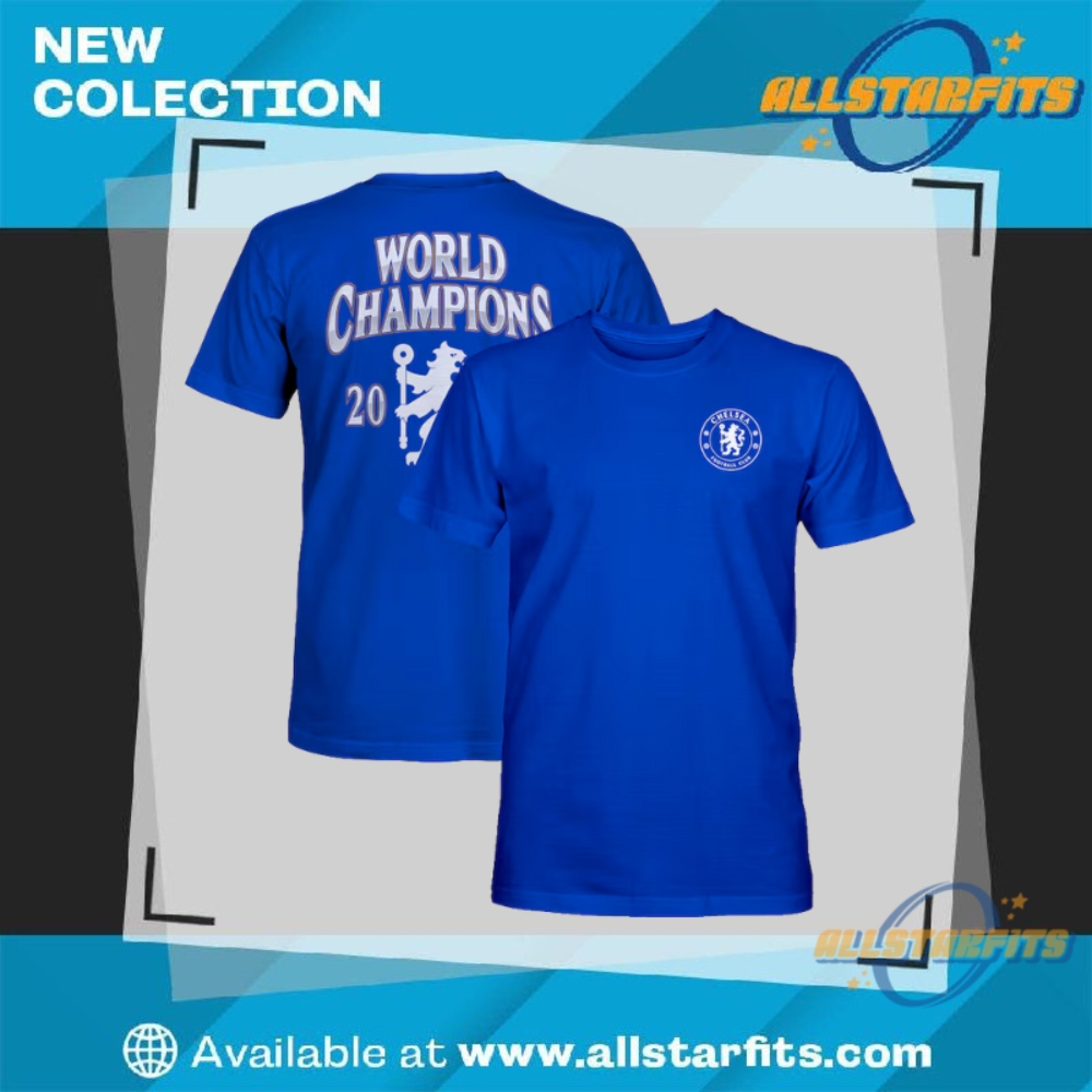 "Top 5 Must-Have Music and Sports T-Shirts for 2025" 15 1863Fc Blue Chelsea 2025 World Champions Rampant T Shirt
