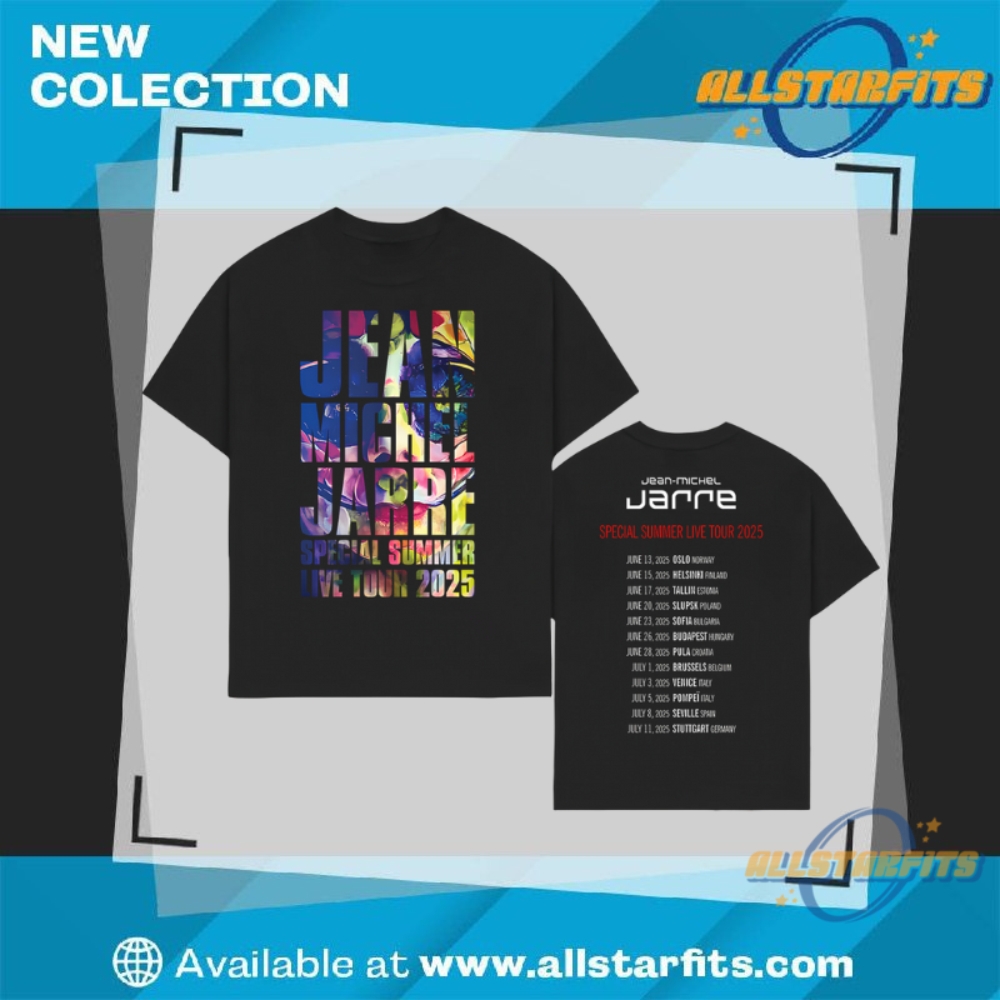 Jean Michel Jarre Summer Live Tour 2025 Shirt