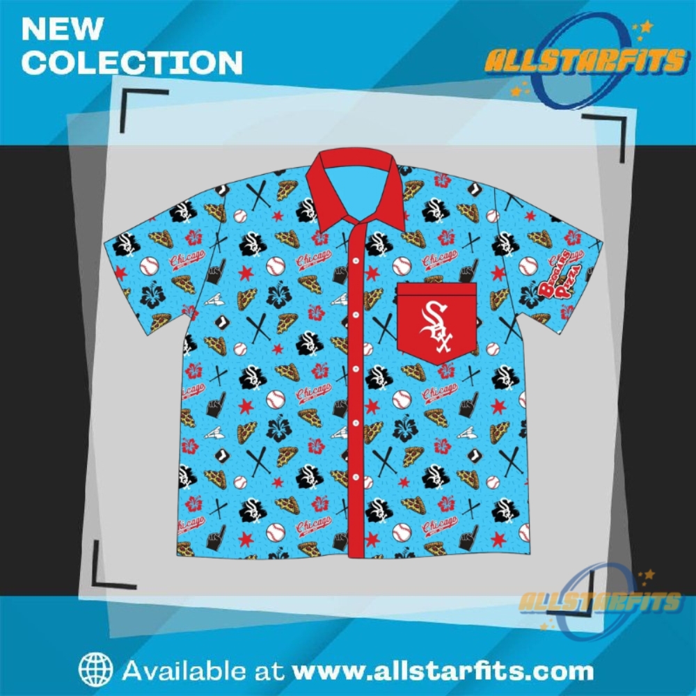 Chicago White Sox Hawaiian Shirt Blue allstarfits 1