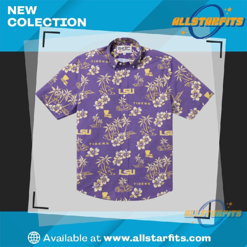 Lsu Tigers Reyn Spooner Kekai Gameday Hawaiian Shirt