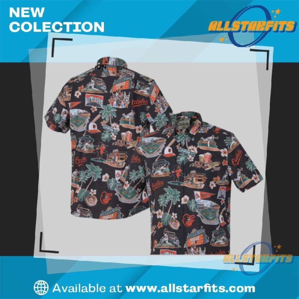 Baltimore Orioles Reyn Spooner Scenic Hawaiian Shirt