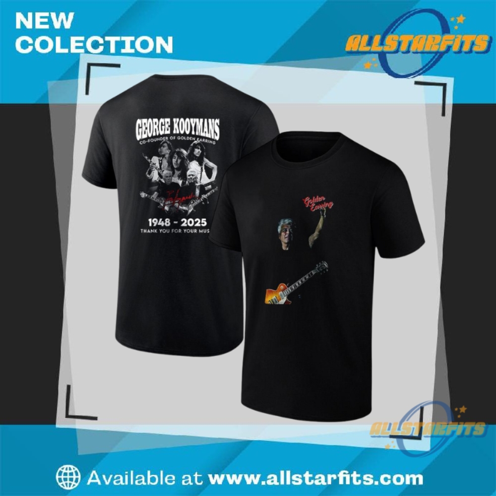 George Kooyman Golden Earring 1948 2025 Tribute Shirt allstarfits 1