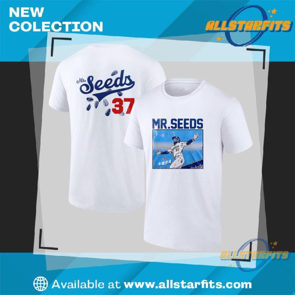 Los Angeles Dodgers Teoscar Hernandez Mr Seed 37 Shirt