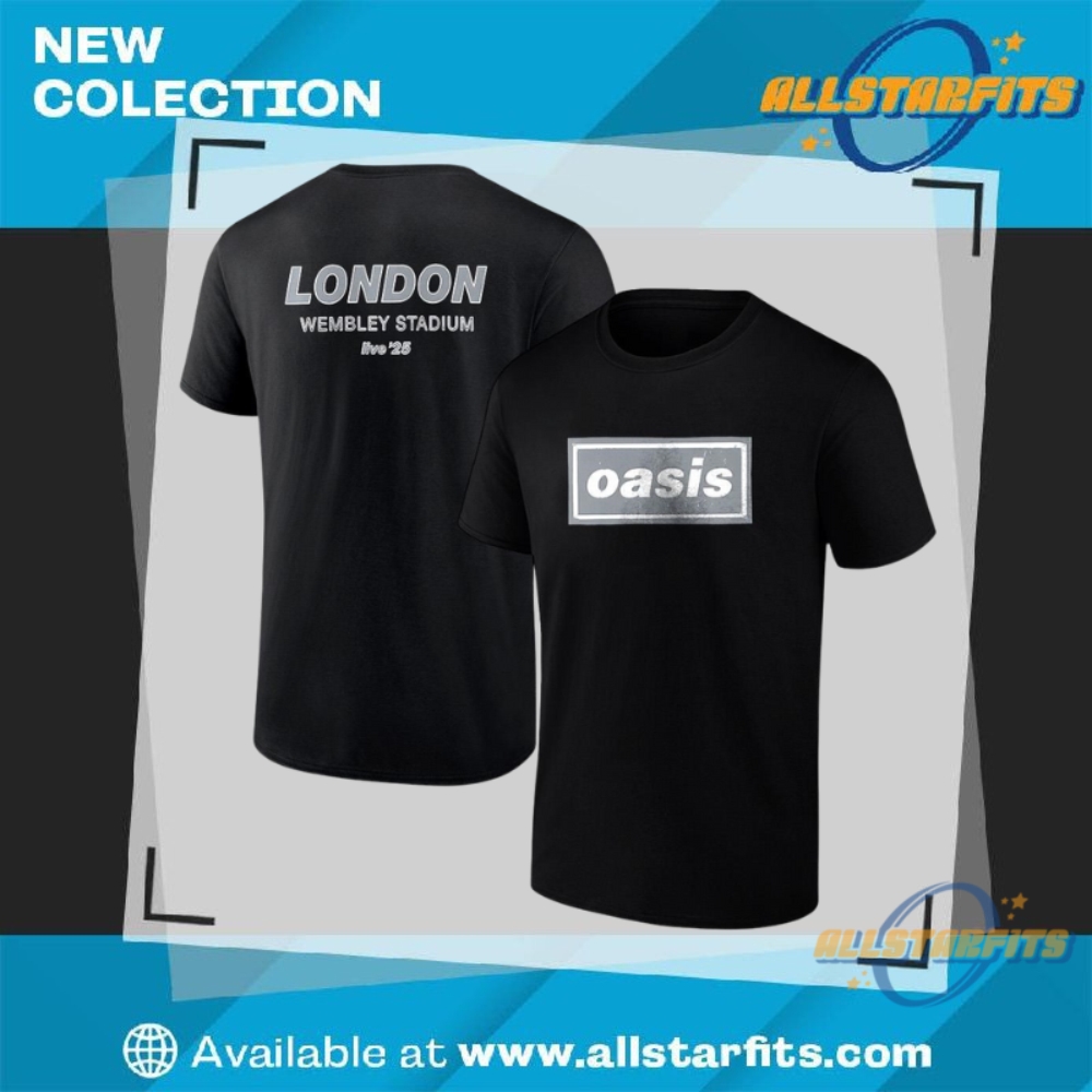 Oasis Live 25 London Wembley Stadium 2025 Shirt