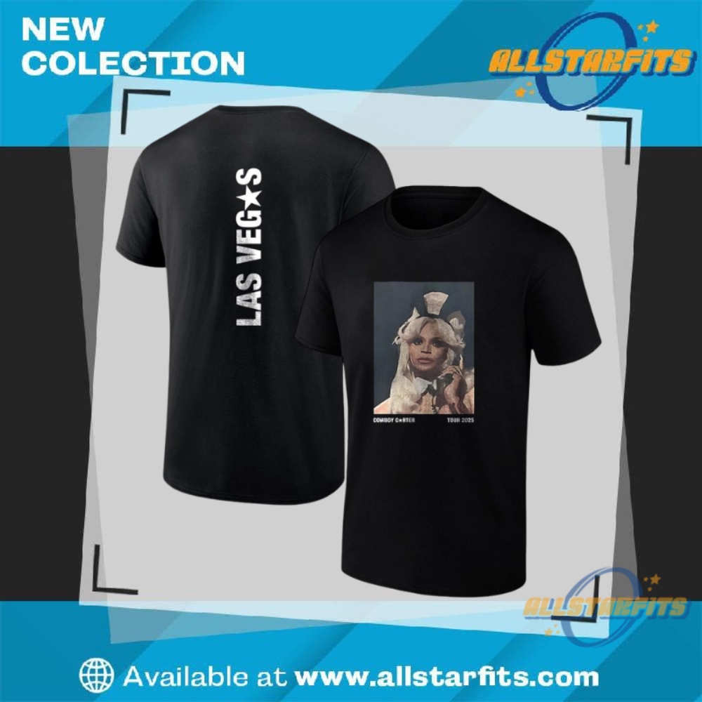 Beyoncé Cowboy Carter Show 2025 Las Vegas Bunny Shirt