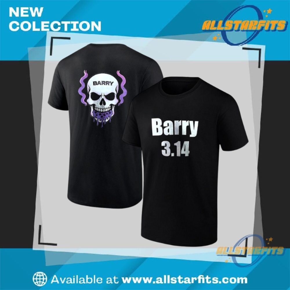 Berries Adult Stone Cold Barry 314 Skull Shirt