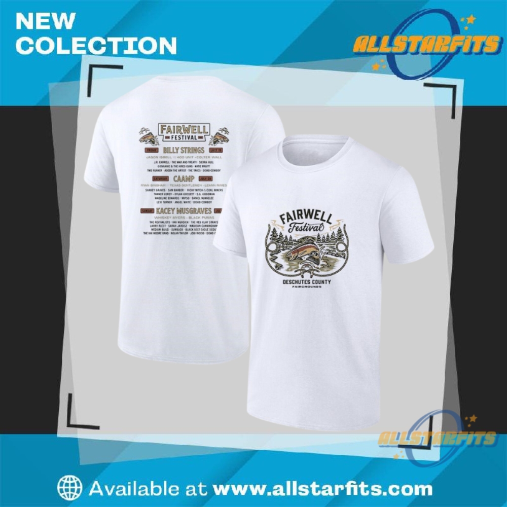 Farewell Music Festival Flying Fish Logo Shirt