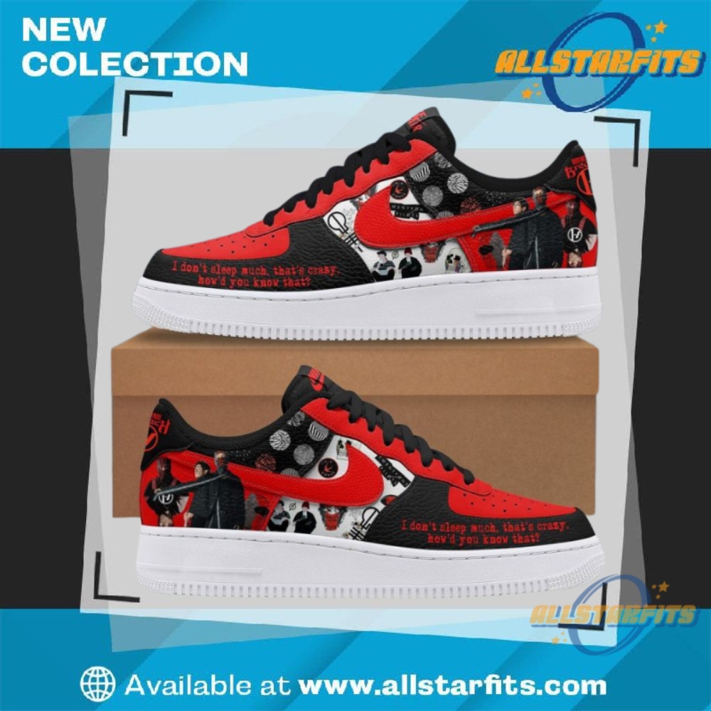 "Top 5 Must-Have Custom Air Force 1 Sneakers for 2023" 3 Twenty One Pilots Custom Air Force 1 Sneakers