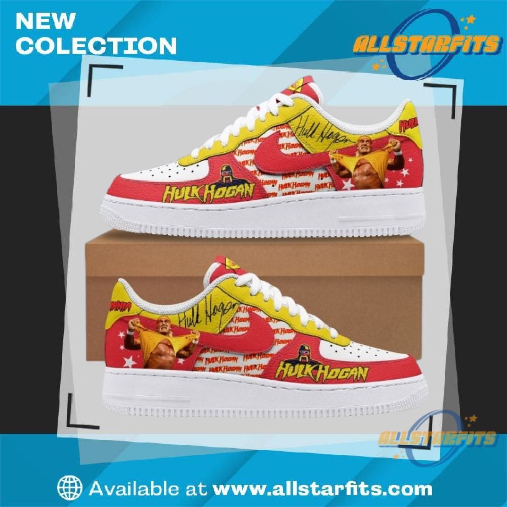 "Top 5 Must-Have Custom Air Force 1 Sneakers for 2023" 6 Hulk Hogan Signature Nike Air Force 1 Sneakers